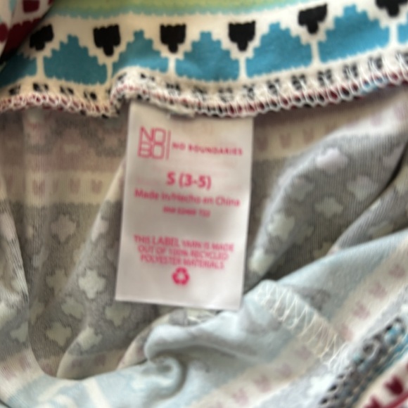 High rise legging, multi colored - Picture 2 of 4